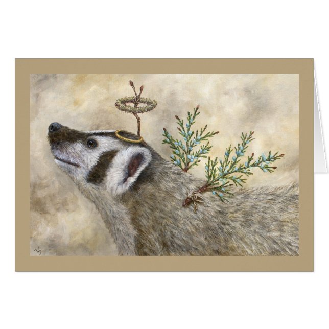 Angel Clarissa-kaart (Voorkant Horizontaal)