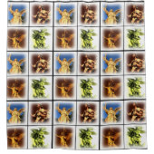 Angel collage imprimé Douche rideau (Devant)