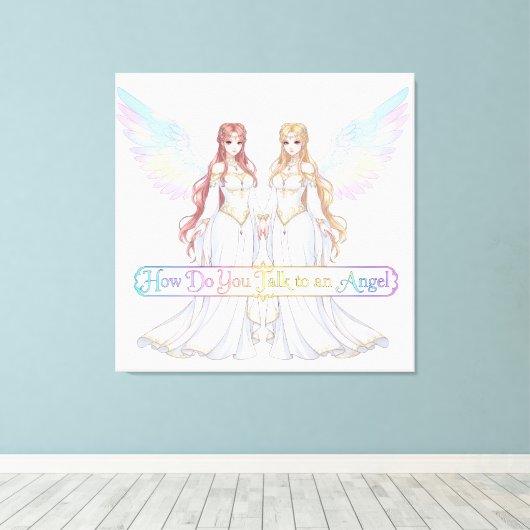 Angel Collection Canvas Afdruk (Insitu (Houten vloer))