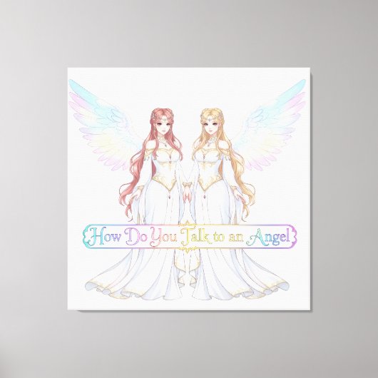 Angel Collection Canvas Afdruk (Voorkant)