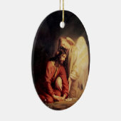  Angel Comfort Jezus Keramisch Ornament (Rechts)