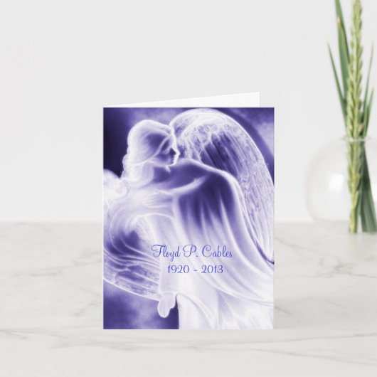 Angel Dank je kaart (Voorkant)