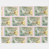 Angel dans la couverture en polaire bleue (Devant (Horizontal))