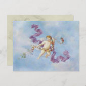 Angel dans le Ciel ~ Carte postale / Invitations / (Devant / Derrière)