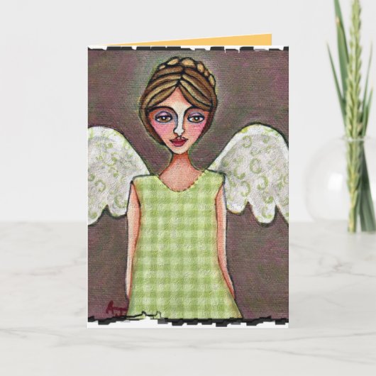 Angel de grâce - carte de voeux (3) (Devant)