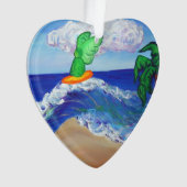 Angel de surf Raphael équitation Guérison Ornament (devant)