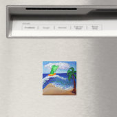 Angel de surf Raphael Magnet (In Situ (Lave-vaisselle))