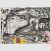 Angel Decoupage Tissue Paper Street Art Collage Tissuepapier (Voorkant)