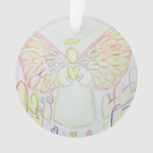Angel des Coeurs Art Cadeau de vacances Ornament