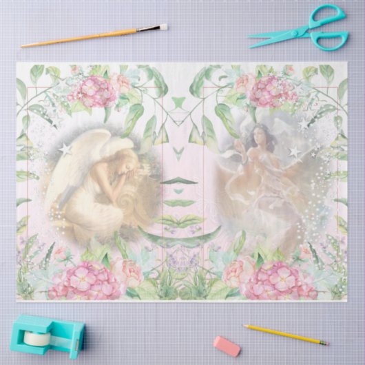 Angel Design Series 4 Tissuepapier (Craft)