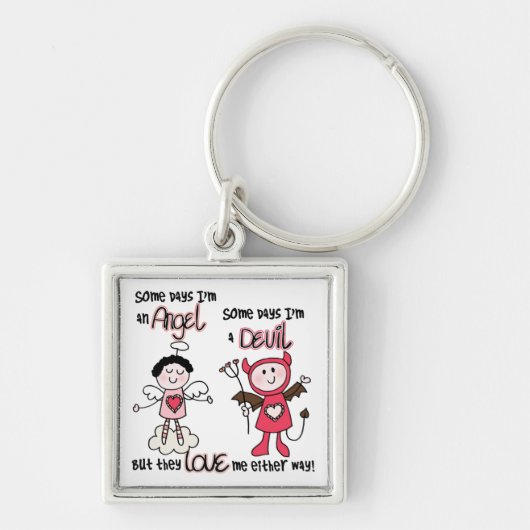 Angel Devil Sleutelhanger (Voorkant)