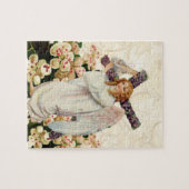 Angel die een kruis draagt legpuzzel (Horizontaal)