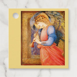 Angel die muziek speelt kunst bedankjes labels