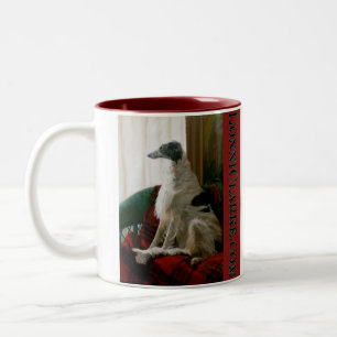 Angel Dog van het universum Tweekleurige Koffiemok