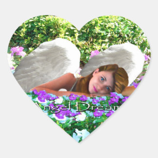 ANGEL DREAMS TUIN VAN DROMEN HART-STICKERS HART STICKER