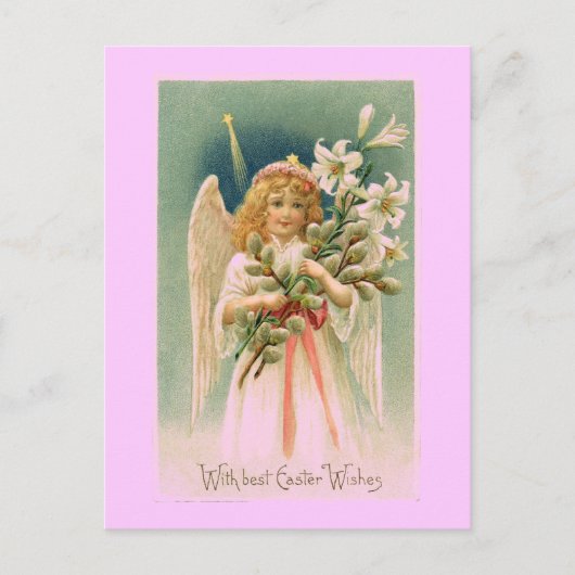  Angel Easter Briefkaart (Voorkant)