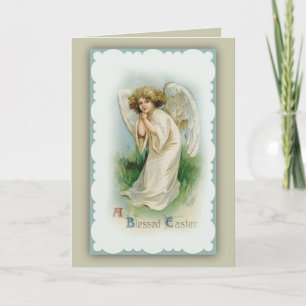 Angel Easter Greeting Feestdagen Kaart