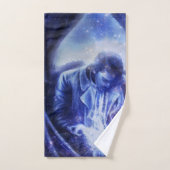 Angel en bleu (Serviette à main)
