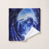 Angel en bleu (Gant de toilette)