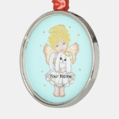 Angel en Bunny Ornament (Links)