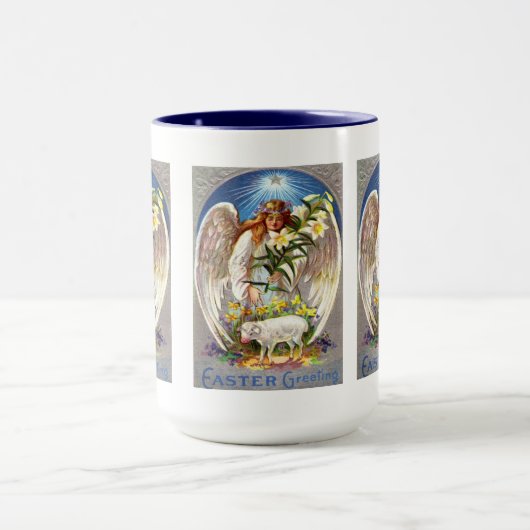  Angel en Lamb Drie-panelen, ZSSG Mok (Midden)
