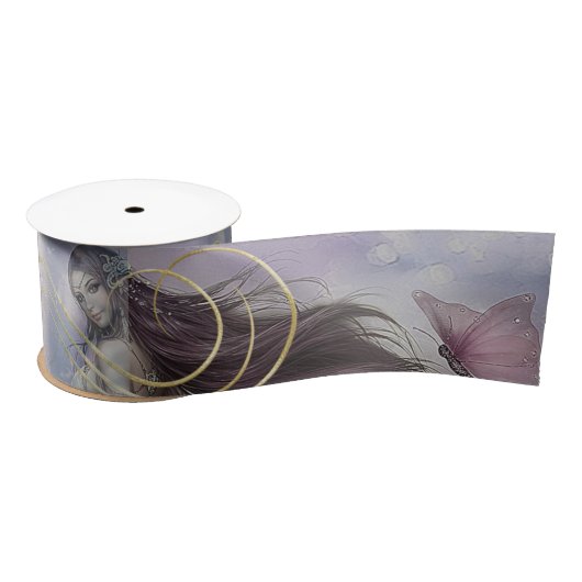 Angel en Mauve Fairy Lint (Spoel)