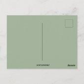 Angel en Star Beams Pasen Briefkaart (Achterkant)