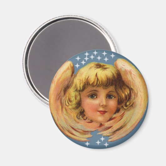 Angel en Stars Magnet Magneet (Voorkant / Achterkant)