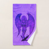 Angel en style tatouage (Serviette à main)