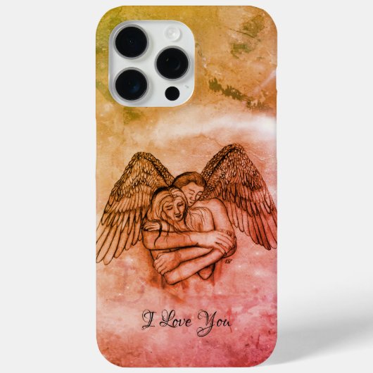 Angel Eros in Liefde, ik hou van je Case-Mate iPhone Case (Achterkant)