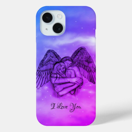 Angel Eros in Liefde, ik hou van je Case-Mate iPhone Case (Achterkant)