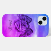 Angel Eros in Liefde, ik hou van je Case-Mate iPhone Case (Achterkant (horizontaal))