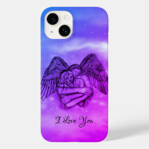 Angel Eros in Liefde, ik hou van je Case-Mate iPhone 14 Hoesje