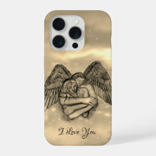Angel Eros in Liefde, ik hou van je iPhone 15 Pro Hoesje