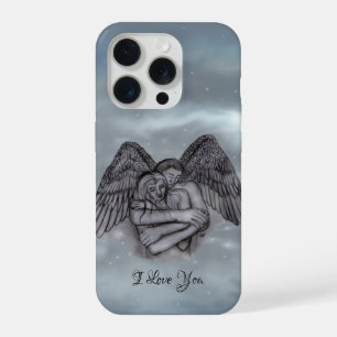 Angel Eros in Liefde, ik hou van je iPhone 15 Pro Hoesje