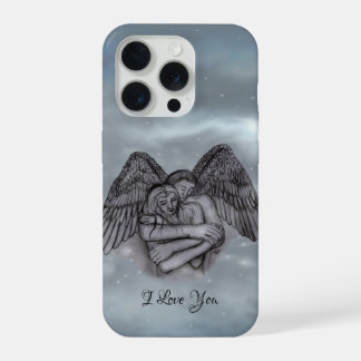 Angel Eros in Liefde, ik hou van je iPhone 15 Pro Hoesje