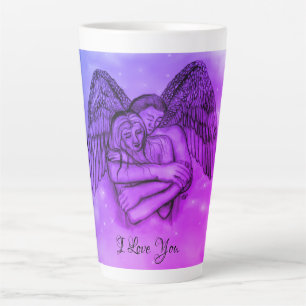 Angel Eros in Liefde, ik hou van je Latte Mok