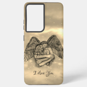 Angel Eros in Liefde, ik hou van je Samsung Galaxy Hoesje