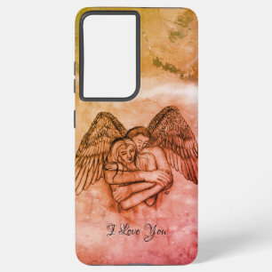 Angel Eros in Liefde, ik hou van je Samsung Galaxy Hoesje