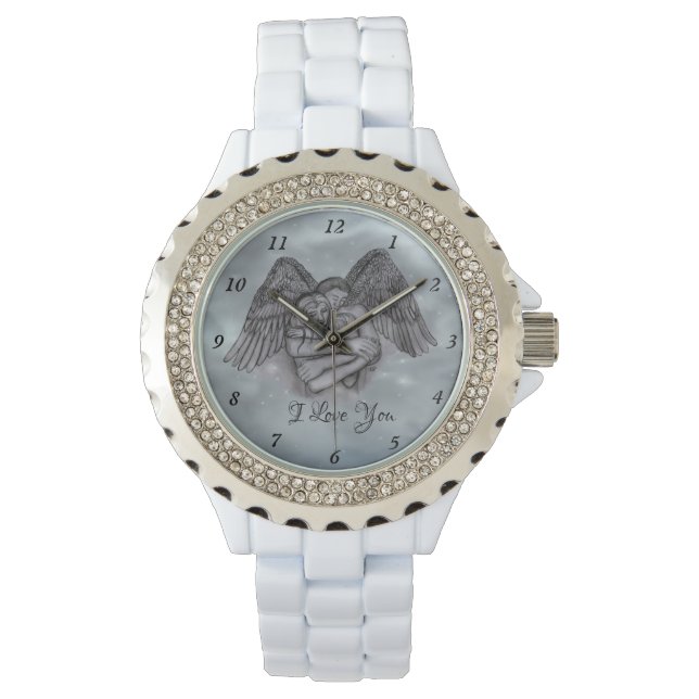 Angel Eros in Love Horloge (Voorkant)