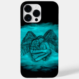Angel Eros in Love in Black and green design Case-Mate iPhone 14 Pro Max Hoesje