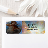 Angel étiquette de adresse (En situation)