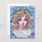 Angel Eyes Briefkaart (Voorkant / Achterkant)