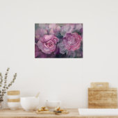 Angel Face Rozen Collage Poster (Keuken)