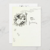 Angel Faire-part de mariage (Devant / Derrière)