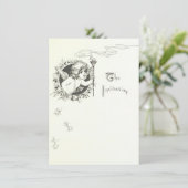 Angel Faire-part de mariage (Debout devant)