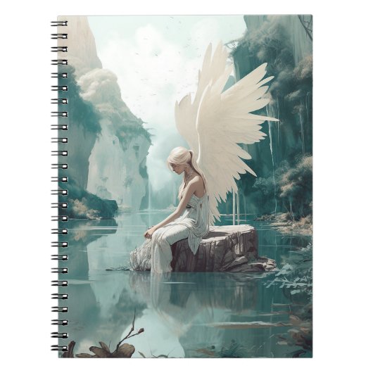 Angel Fantasy Art Notitieboek (Voorkant)
