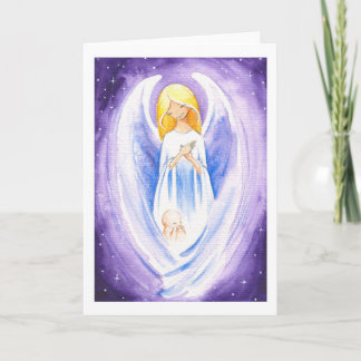 Angel Feestdagen Kaart