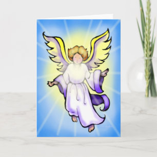 Angel Feestdagen Kaart