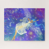 Angel fille Imaginaire Jigsaw Puzzle peinture (Horizontal)